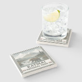 Katmai Nationalpark Steinuntersetzer (Seitenansicht)