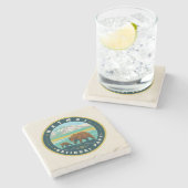 Katmai Nationalpark Steinuntersetzer (Seitenansicht)