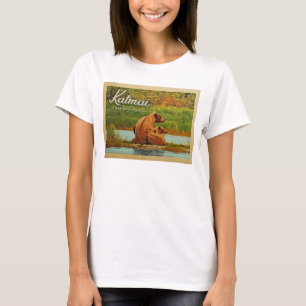 Katmai Nationalpark trägt Vintages T-Shirt
