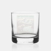 Katmai Nationalpark Whiskyglas (Vorderseite)