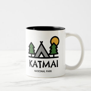 Katmai Nationalpark Zweifarbige Tasse
