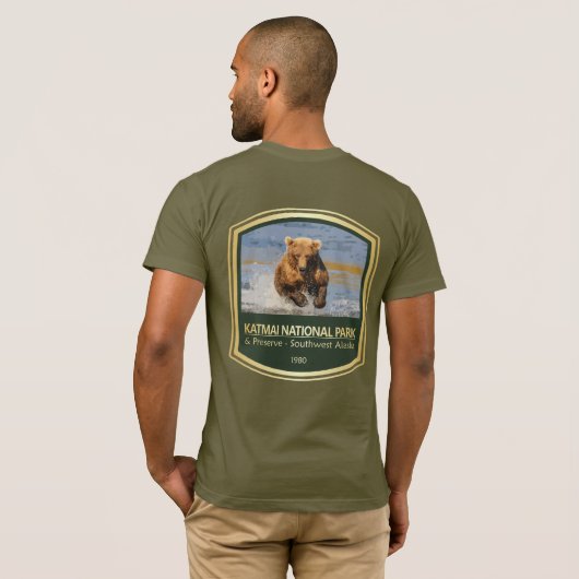 Katmai NP (PF1) T-Shirt (Schwarz voll)