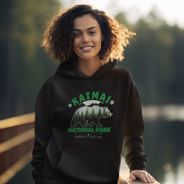 Katmai Park Alaska: A Legacy Since 1918 Hoodie