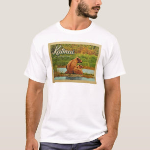 Katmai T-Shirt Nationalpark Bären Vintage