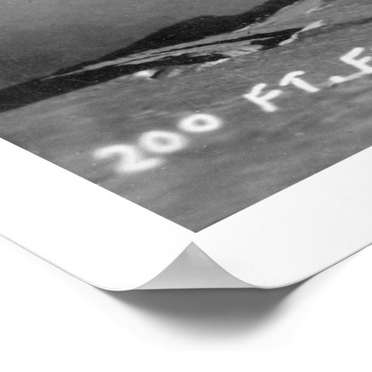 Katmai Vulkan Eruption 1912 Poster (Ecke)