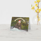 Katmai's Bear 856 Weihnachtsgrußkarte Karte (Gelbe Blume)