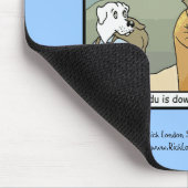 Katmandu & Dogmandu Cartoon Funny Mouse Pad Mousepad (Ecke)