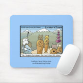 Katmandu & Dogmandu Cartoon Funny Mouse Pad Mousepad (Mit Mouse)