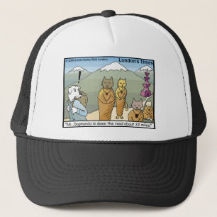 Katmandu Dogmandu Dog Vs Cat Funny Gifts & T-Shirt Truckerkappe