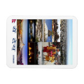 Katmandu - Mosaik - Nepal - Magnet (Horizontal)