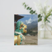 Katmandu, Nepal Postkarte (Stehend Vorderseite)