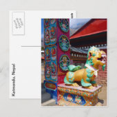 Katmandu, Nepal Postkarte (Vorne/Hinten)