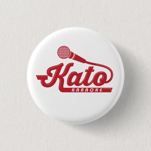 Kato Karaoke-Knopf Button (Vorderseite)