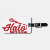 Kato Karaoke-Logo Gepäckanhänger (Vorderseite horizontal)