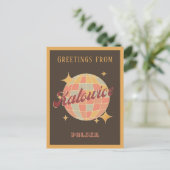 Katowice City Poland Retro Vintage Postkarte (Stehend Vorderseite)