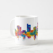 Katowice Poland Skyline Kaffeetasse (Vorderseite Links)