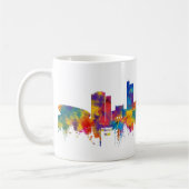 Katowice Poland Skyline Kaffeetasse (Links)