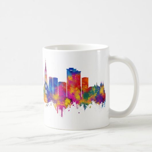 Katowice Poland Skyline Kaffeetasse (Rechts)