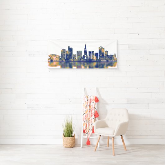 Katowice Skyline Banner (Insitu)