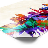 Katowice-Skyline Fotodruck (Ecke)