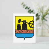 Katowice-Wappen Postkarte (Stehend Vorderseite)