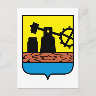 Katowice-Wappen Postkarte
