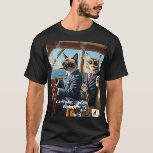Katpitalistischer Ökologie: Weil Öko-freundliche Y T-Shirt