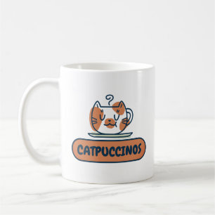 Katpuccinos Katze Kaffeetasse