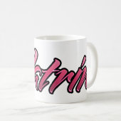 Katrin faded pink Tasse Teetasse Kaffeetasse (VorderseiteRechts)