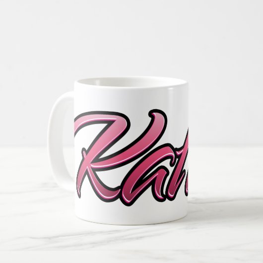 Katrin faded pink Tasse Teetasse Kaffeetasse (Vorderseite Links)