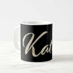 Katrin white gold Handwriting Tasse Kaffeetasse