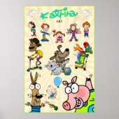 Katrina Art Large Poster (Vorne)