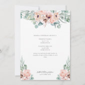 Katrina Invitación de Boda Catolica Wedding Einladung (Rückseite)