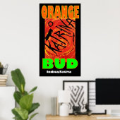 KATRINA ORANGE BUD POSTER (Heimbüro)