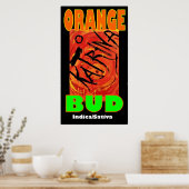 KATRINA ORANGE BUD POSTER (Küche)
