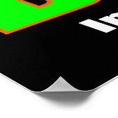 KATRINA ORANGE BUD POSTER (Ecke)