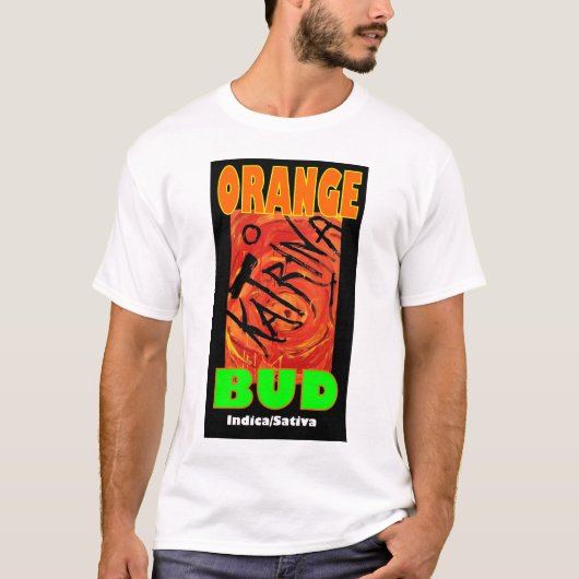 KATRINA ORANGE BUD T-Shirt (Vorderseite)