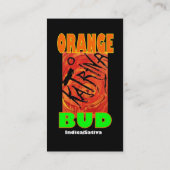 KATRINA ORANGE BUD VISITENKARTE (Rückseite)