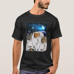Katronauten Weltraumkatze-Astronautin mit Katzenko T-Shirt