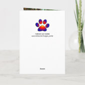 KATRONIN DER SCHWARZEN UND WEISSEN TÜRKISCHEN KARTE (Rückseite)