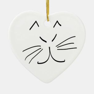 Kats Katzen-Entwurf Keramikornament