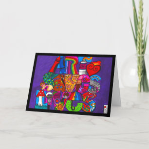 Kats lebendige Briefe - ART RETTE LIVES Card Karte