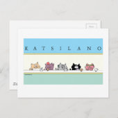 Katsilano Vancouver Postkarte (Vorne/Hinten)