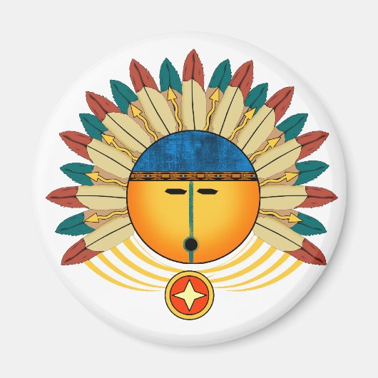 Katsina SunFace Magnet (Vorne)