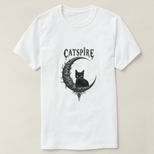KATSPIRE: Design des gotischen Mondes und T - Shir T-Shirt