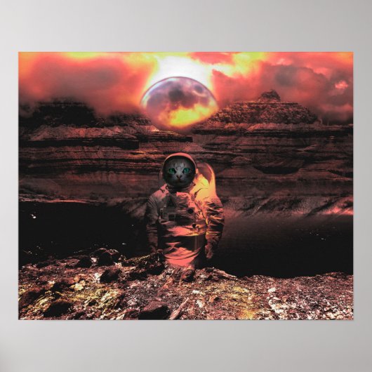 Katstronaut Poster (Vorne)