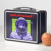 Katstronautin Kat Spaceman Metall Brotdose (Beispiel)