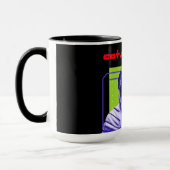 Katstronautin Kat Spaceman Tasse (Links)