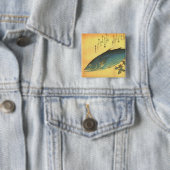 Katsuo (Skipjack-Thunfisch) - Hiroshige's Colorful Button (Beispiel)