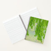 Katsura Tree Limbs in Springtime | Seabeck, WA Notizbuch (Innenseite)